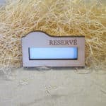 STOJAN NA STÔL RESERVE S VAŠIM LOGOM