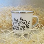 PLECHOVÝ HRNČEK  PH 6