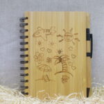 ZÁPISNÍK BAMBUS A5 S PEROM 007 "PLÁŽ"