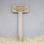 DREVENÝ ZÁPICH BAZALKA