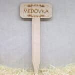DREVENÝ ZÁPICH MEDOVKA